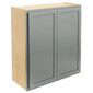 RV Cabinets Gray Shaker | Wall 36" W x 30" H | RTA Cabinets