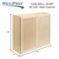 RV Cabinets Maple Wood Shaker | Wall 36" W x 30" H | RTA Cabinets