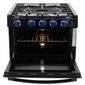 High Pointe RV Stove Gas Range 17" Tall 