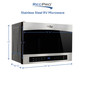 RV Microwave 24" 1.4 cu. ft. Over the Range Stainless Steel Finish