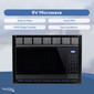 High Pointe RV Microwave Black 0.9 cu. ft.