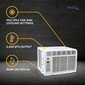 Built-In RV Air Conditioner 5K AC Unit with Remote