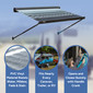7' RV Cassette Retractable Awning