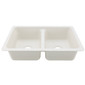 27 x 16" Composite RV Sink - Double Basin