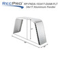 Aluminum Diamond Plate Trailer Fenders Single Axle 34" x 17" x 10"