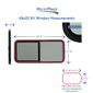 RV Window Teardrop 48" W x 22" H with Trim