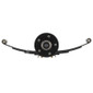 Lippert 3,500 lb Straight Idler Trailer Axle - 60" Hub Face, 48" Spring Center, 5 Lug, with Leaf Springs