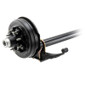 Lippert 7,000 lb Drop Idler Trailer Axle - 95" Hub Face, 80" Spring Center, 8 Lug, with Leaf Springs