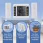 Wireless RV Refrigerator Thermometer with Alarm