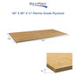 8' Marine Grade Plywood Boat Decking Sanded Perma Panel – 7 Ply Water-Resistant Wood Sheet