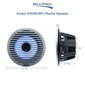 Water Resistant 6.5" Low Profile Coaxial Marine Speakers 4Ω w/ RGB LED