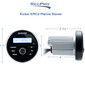 Water Resistant Marine Digital Media Receiver Gauge Style Bluetooth Stereo with LCD Display, USB Input & AM/FM Radio