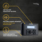 Water Resistant Marine Digital Media Receiver Bluetooth Stereo with Full Color LCD Display, USB Input & AM/FM Radio