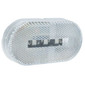 4" x 2" Oblong RV LED Marker Light Clear/Red