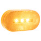 4" x 2" Oblong RV LED Marker Light Amber/Amber