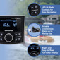 Rockford Fosgate PMX-2 Marine Radio 2.7" Waterproof Bluetooth Stereo Receiver Gauge Style with USB, AUX, & Color Display