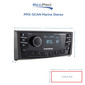 Rockford Fosgate PMX-5CAN Marine Radio 2.7" CAN-Bus Bluetooth Stereo Receiver with USB, AUX, and Dual-Zone Control