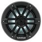 Rockford Fosgate M1-65B 6.5" Marine Speakers RGB LED Waterproof 2-Way Audio for Boats & UTVs - Black Grilles