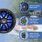 Rockford Fosgate M2-8B 8" Marine Speakers  with RGB LEDs 2-Way Waterproof Audio - Black Grilles