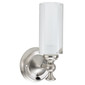 RV 12V Wall Sconce with Satin Nickel Finish 
