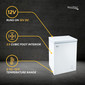 12V Chest Freezer 3.5 Cubic Foot Deep Freezer