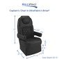 RecPro Nash Driver and Passenger RV Captain's Chair Set in Ultrafabrics® Brisa® Onyx
