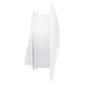 7" RV Ceiling Air Diffuser with 360° Rotation & Snap-On Cover | White Plastic Vent for 5 3/4" Cutout