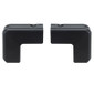 RV Trim Corner Cover Top Rear | Edge Mounted