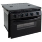 Suburban RV Stove Gas Range 17" Tall with Air Fryer