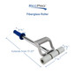 Extendable RV Adhesive Pressure Roller with Handle - Fiberglass & Flooring Bonding Tool