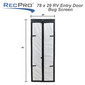 Magnetic RV Entry Door Bug Screen 78" x 29" Replacement for Winnebago Navion