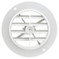 RV 5 ½” Interior Air Vent Cover with Rotating Grill Fits 4" Ducting