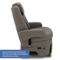 RecPro Custom Driver or Passenger RV Captain's Chair in Ultrafabrics® Brisa® 