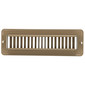 RV Floor Register 2" x 10" Steel Undampered Vent  