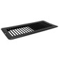 RV Floor Register 4" x 10" Steel Undampered Vent