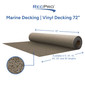 Marine Boat Vinyl Decking 72" 34 Mil 