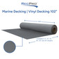 Marine Flooring Boat Vinyl Decking 102" 34 Mil