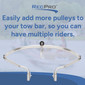TurboSwing EZ Pulley Tow Attachment for Mutli-Rider Outboard Towing