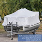 Transhield Shrinkable 16'-26' Pontoon Boat Cover 