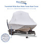 Transhield Shrinkable 21'-27' Wide Bow Wake Tower Boat Cover
