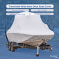 Transhield Shrinkable 19'-27' Wide Bow Deck Boat Cover     