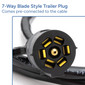 7-Way Trailer Plug Cord Wiring Harness 8'