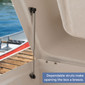 Marine Deck Lounger Loveseat with Box Storage 66"