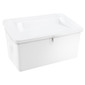 Marine Deck Storage Box with Seat Top 50"