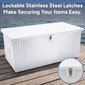 Marine Fiberglass Deck Storage Box  53"