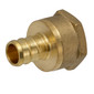RV Fresh Water PEX Line Adapter Fitting Brass ½" PEX x ½" FPT         