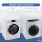 RV Washing Machine and Dryer Combo 2.5 Cu. Ft. with Stackable Mounting Kit