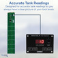SeeLevel by RecPro Tank Monitor Panel up to 7 Tank Display, Compatible with Marine NMEA 2000