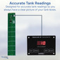SeeLevel Tank Monitor Panel for Fresh, Gray, and Black Tanks, Compatible with Marine NMEA 2000