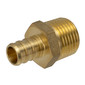 RV Fresh Water PEX Line Adapter Fitting Brass ½" PEX x ½" MPT